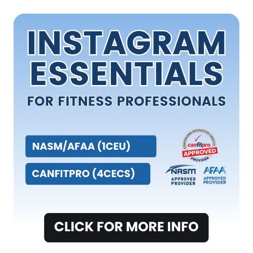 Instagram for Fitpro's