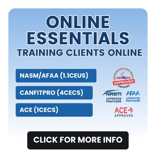 Online Essentials: Training clients online