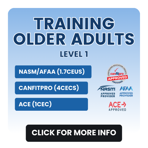 Training Older Adults Level 1
