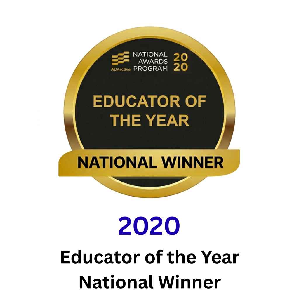 2025 Educator of the Year award - Fitness Education Online