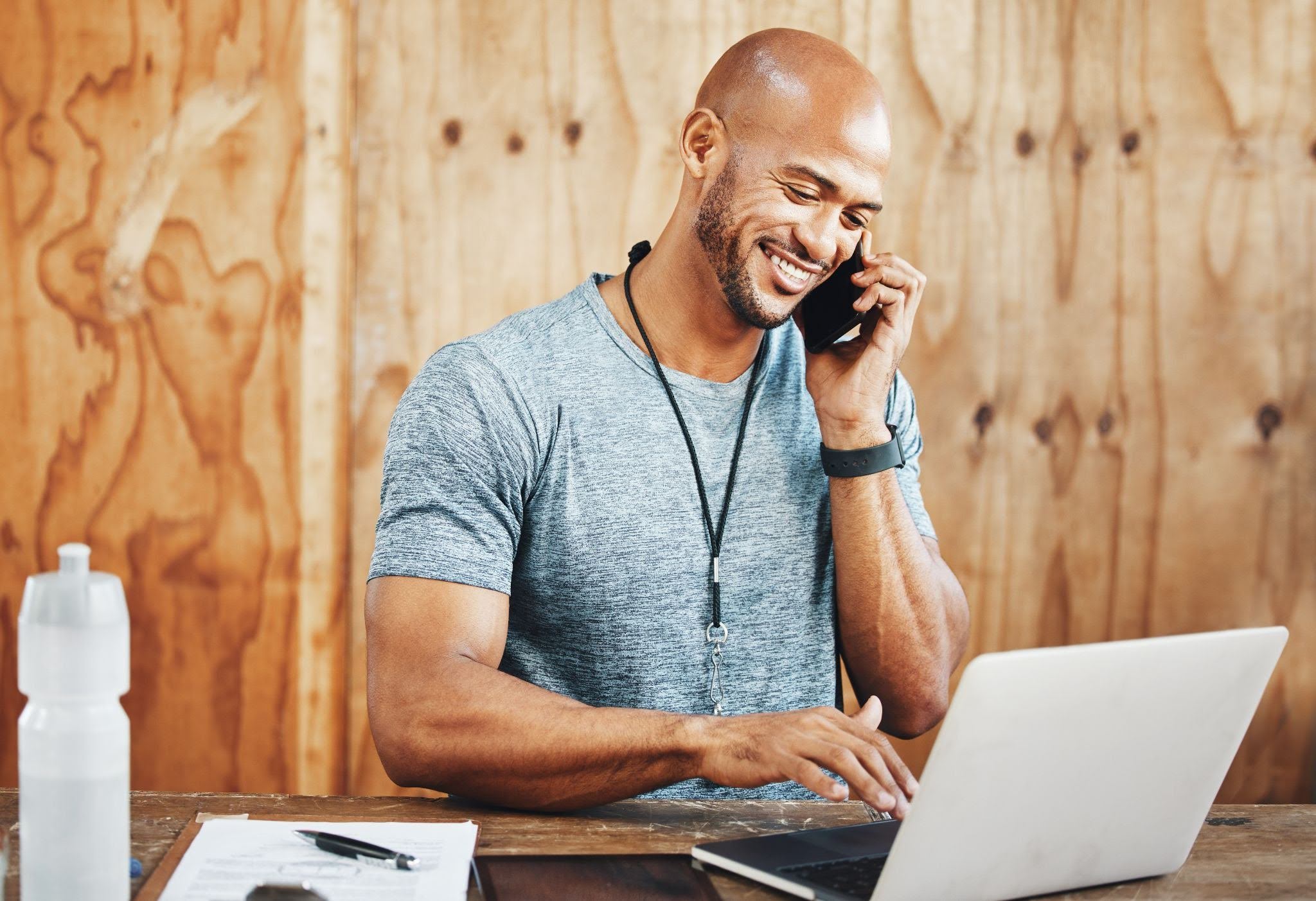 Completing online CEUs throughout the year